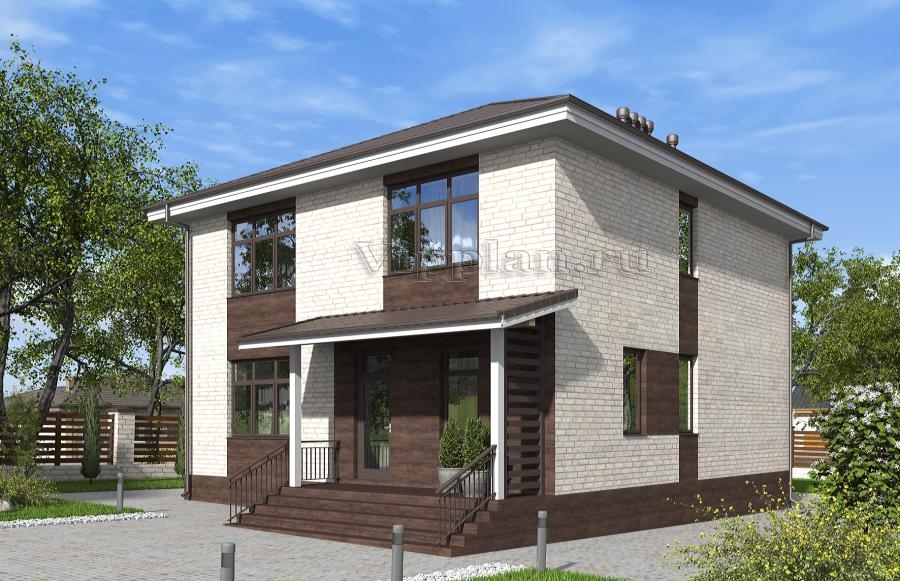 Двухэтажный дом с кухней-гостиной, гостевой спальней, террасой и четыремя спальнями